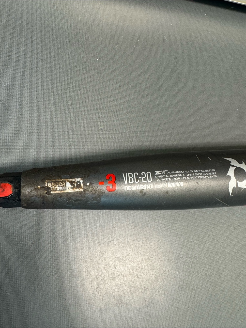 DeMarini Voodoo 2020 BBCOR Baseball Bat -3 33/30 - Picture 3 of 10